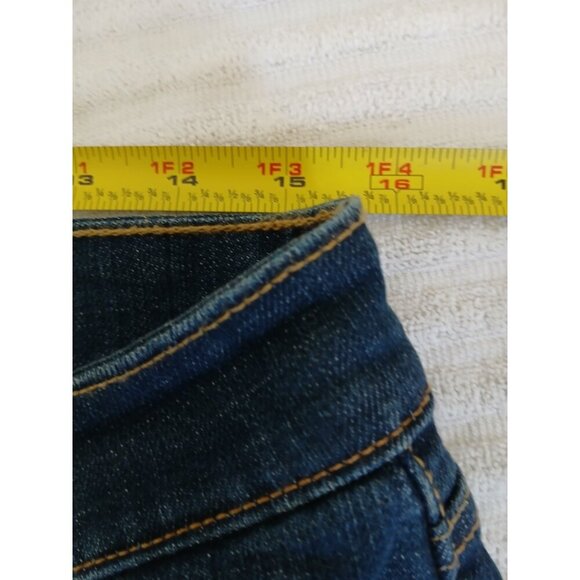 Levis Demi Curve Classic Straight Denim Blue Jeans Womens 15/32‎ San Francisco - Picture 12 of 16